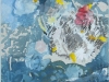 Giorgio Zucchini - 8 petali - 2009  - tempera su tela - cm 24 x 18